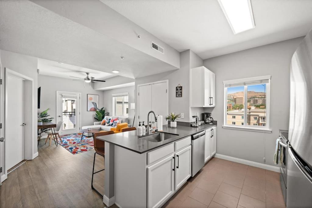 شقة Charming Downtown Getaway سالت ليك سيتي المظهر الخارجي الصورة